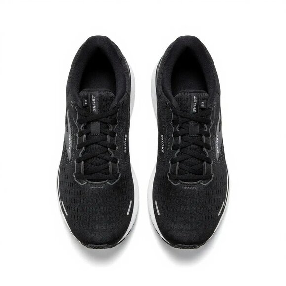 Brooks Ghost 13 Running Shoes Black/Gray Lightweight & Breathable Size 8.5 women - Picture 1 of 9